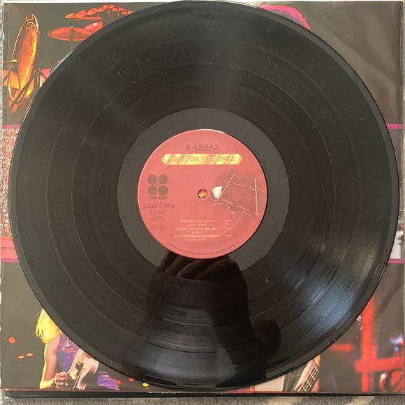 Original 1978 of KANSAS Two For The Show 2 record set NM Vinyl Record - Picture 9 of 11